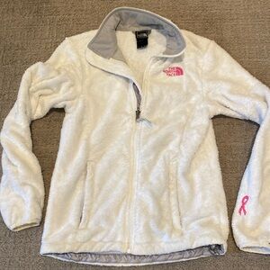 The North Face Osito Jacket - breast cancer pink ribbon